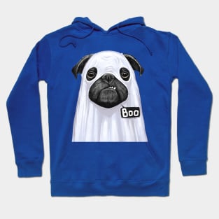 Pug Boo Hoodie